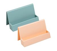 Porte-Cartes De Visite 2 Pièces, Centre De Table Exquis Pour Femmes Et Hommes, Organisateur De Rangement De Fête De Mariage, Support Portable Triangulaire