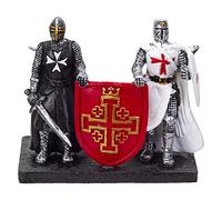 Porte-cartes de visite Chevalier Médiéval en résine