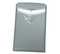 Porte-cartes de visite COGNITO, gris translucide