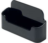 porte-cartes de visite deflecto 1 compartiment noir