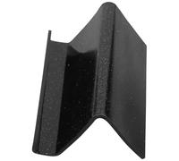 Porte-cartes de Visite Élégant en Acrylique, Noir Présentoir de Bureau | Rangement Stable pour Cartes, Finition Soignée, Toucher Agréable, Style Moderne, Usage Bureau Quotidien