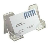 Durable 241419 Porte-cartes de visite en acrylique, 1 pièce, transparent