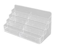 Porte-Cartes de Visite, Porte-Cartes de Visite en Acrylique à 8 Poches pour Support de Carte de Visite de Bureau Porte-Cartes de Visite de Bureau
