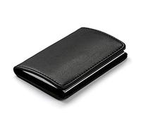 Porte-Cartes de Visite Porte-Cartes de Visite Professionnelle Porte-Cartes de Luxe en Cuir PU, Porte-Cartes de Visite Portable Porte-Cartes d'identité de Carte de crédit