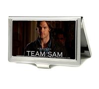Porte-cartes de visite Supernatural Team Sam Sam Pose3 Petit format