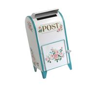 Porte-cartes de vœux en métal avec pieds surélevés | Porte à ouverture frontale, récipient de collection de lettres pour remise de diplôme ou décoration d'anniversaire