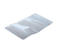 Porte-Cartes D'identité En Plastique Transparent, 50 Pièces, Porte-Cartes Vertical