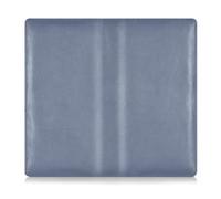 Porte-cartes d'immatriculation et d'assurance en cuir pour homme et femme, compartiment à gants pour conducteur, propriétaire, remorque, moto, bateau, gris ardoise, couleur unie
