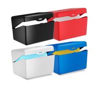 Porte-Cartes D'index 3x5 Pour Cartes Flash, Cartes De Visite, Papeterie De Recettes Et Fournitures De Bureau Scolaires, 4 Couleurs