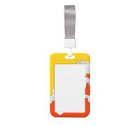 Porte-cartes Drapeau du Royaume du Bhoutan, durable et léger, design élégant adapté pour les bureaux, les hôpitaux et les conférences