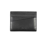 Porte-cartes élégant en cuir Calvin Klein, noir intemporel