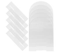 Porte-cartes en acrylique pour nom de table - 5 pièces cartes à vide pour affichage de réception - Support pour panneaux de mariage | Pour les fêtes buffet réunions d"entreprise Restaurant Sortir