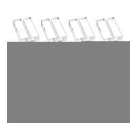 Porte-cartes en acrylique pour table - 10 pièces de nom de fête - Norme de signe de mariage, pour service de restauration, restaurant, dîner formel, gala d'entreprise, fête de mariée, douche de