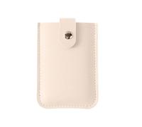 Porte-cartes En Cuir - Portefeuille À Emplacement Mince De Traction, Étui De Rangement Léger | Large Gamme D'organisateurs De Carte De Crédit D'utilisation Avec Bouton D'appui, Support Minimal D'ident