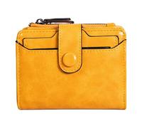 Porte-Cartes en Cuir PU - Design Multi-Fentes, Portefeuille Compact avec Fermeture éclair, Porte-Monnaie Multifonctionnel | Organisateur de Poche pour Les Jours pour de l'argent, des factures