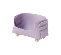 Porte-cartes en cuir Violet | Présentoir de cartes de visite pour bureau, exposition, maison, affaires, école