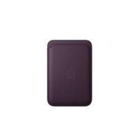 Porte-cartes en tissage fin pour iPhone avec MagSafe Mûre