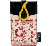 Porte-cartes fille Loungefly Hocus Pocus Black Flame Beige 7,5x12,5 cm