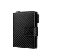 Porte-Cartes for Hommes : Portefeuille de Poche Avant à Blocage Fin avec fenêtre d'identification Pop-up, Fente for espèces et Porte-Monnaie 12 Cartes pour Cadeau(Color1)