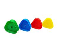Porte-cartes mains libres - 4 couleurs - Support de cartes à jouer pour enfants, adultes, personnes âgées, Bridge Canasta A/a