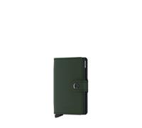 Porte-cartes Miniwallet Matte anti-RFID 10.2 cm Green-Black