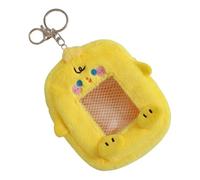 Porte-cartes photo An1ma1 en forme de bus pour femme et étudiante, Poulet jaune