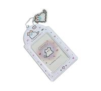 Porte-cartes photo en cuir synthétique, 7,6 cm, porte-badge pour carte de crédit, carte d'identité, carte bancaire, 1, Bohème