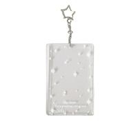Porte-cartes photo, porte-cartes rigide, porte-cartes pour carte d'identité, pochettes pour cartes à collectionner, poches pratiques pour cartes photo, coque rigide, tarjet, étoile, consulte la