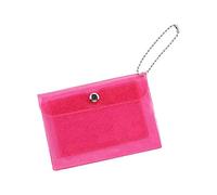 Porte-cartes photo, porte-monnaie portable avec porte-clés, organiseur de photos, sac étanche, porte-cartes, sac de rangement transparent, 04, Pochette à monnaie