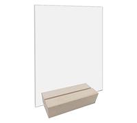 Porte-cartes, plaque de table, affichage de numéro pour valise, cadre en acrylique transparent, centres de table modernes pour tables à manger, porte-images, porte-menus, support de menu pour