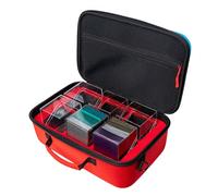 Porte-Cartes Portable à Fermeture éclair, avec Rangement pour Protections de Jeu, étui de Transport pour Cartes