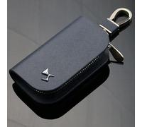 Porte-Cartes Porte-clés Porte-clés Housse de Protection Porte-clés pour DS Spirit DS3 DS4 DS4S DS5 DS 5LS DS6 DS7 Télécommande Fob Key Shell Case Cover Holder Protect,Blue