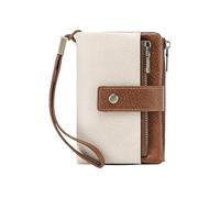 Porte-cartes - Portefeuille pliable en cuir synthétique avec fermeture éclair, porte-cartes de monnaie, accessoire de voyage sécurisé | femmes, hommes, conducteurs, voyageurs pour femmes, conducteurs