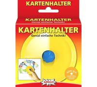 Porte-cartes pour 30 cartes jaune, 1 pièce
