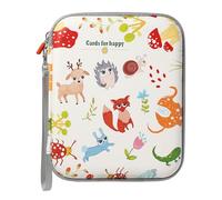 Porte-cartes pour cartes Yoto, 80 poches à fermeture éclair, organiseur de rangement avec pochettes pour lecteur Yoto, mini cartes audio (forêt)