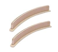 Porte-cartes pour jouer - Support d'organisation en bois incurvé | Plateau de poker mains libres, 2 accessoires de jeu de cartes pour pont, canasta, pinochle, divertissement de nuit familiale,