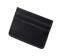 Porte-cartes pour tous les jours, portefeuille en cuir PU, peut contenir plusieurs cartes pour les voyages d'affaires et les trajets, Noir/blanc, As the pic show