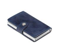 Porte cartes - Secrid - Miniwallet - Bleu vintage - Cuir - Mixte