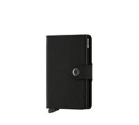 Porte-cartes - SECRID - Miniwallet Crisple - Noir - Aluminium - Cuir - 10.2x6.5x2 cm