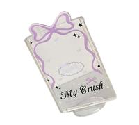 Porte-cartes transparent avec base de support pour organiser et protéger vos cartes Pochettes transparentes pour cartes