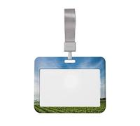 Porte-cartes unisexe motif tracteur ferme, porte-badge, porte-carte d'identité, porte-carte bancaire, étui pour pass personnel de bureau.