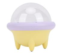 Porte-Cartouche de Jeu, 360 Degrés Silicion à Gratter Rotatif Non basé sur Le Glissade. (Jaune Violet)