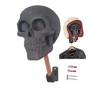 Porte Casque Moto Tete de Mort - Support de Casque Mural en Forme de crâne- Made in Europe
