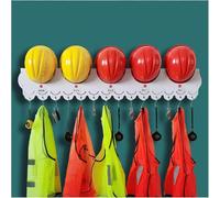 Porte-Casque, Porte-Casque, Porte-Casque, Porte-Casque Mural, Organisateur De Chapeau, Porte-Casque De Sécurité Multifonctionnel, Support De Suspension Universel pour Casque, 105 x 23cm
