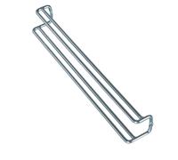 Porte Ceintures Et Cravates - L. 36 X H. 5 X P. 4.5 Cm - Argent Argenté