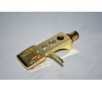 Porte cellule Cartouche plaqué or avec connecteurs plaqués or pour Technics SL1000 Mk2, SL1000 avec Mk3, SL120, SL110, SL1300, SL1301 SL1310 SL1350, SL1400 SL1401 SL1500 SL1510 SL1650, SL1900 SL1950 SL2000 SL3310 Tonearms de platine