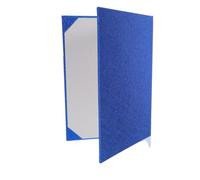 Porte-certificat Bleu en Papier, Dossier Élégant pour Présentation | Protection Professionnelle, Format Polyvalent, Usage Bureau et Transport, Style Sobre pour Diplômes et Récompenses