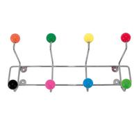 Porte-chapeau avec boules colorées assorties Present Time Saturnus Multicolore 34x15 cm