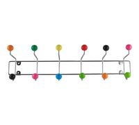 Porte-chapeau avec boules colorées Present Time Saturnus XL Multicolore 53,5x15 cm