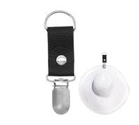 Porte-chapeau | Porte-chapeau multifonctionnel pour sac à main | Clip de voyage en cuir PU, clips multifonctionnels pour bagages, pour sac à main, pour, voyage en plein air, Noir , Refer to
